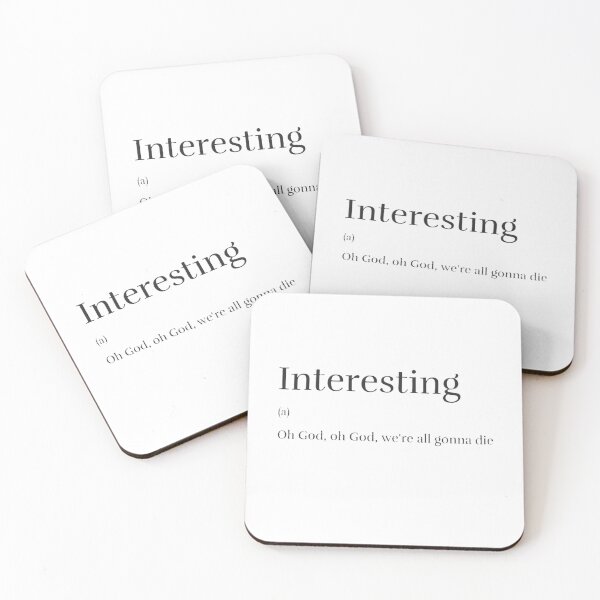 Item preview, Firefly quote: Interesting designed and sold by The Cozy Cauldron.