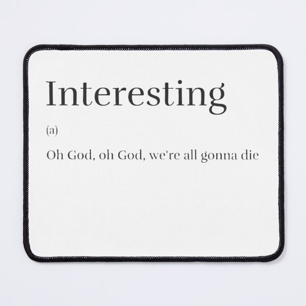 Item preview, Firefly quote: Interesting designed and sold by The Cozy Cauldron.
