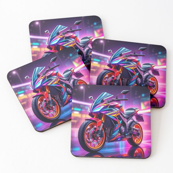 Item preview, Neon City Motorcycle designed and sold by Midiss.