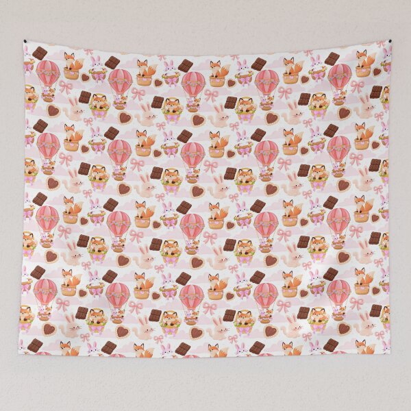 Item preview, Valentine Balloon Seamless Pattern designed and sold by KJackArtwork.