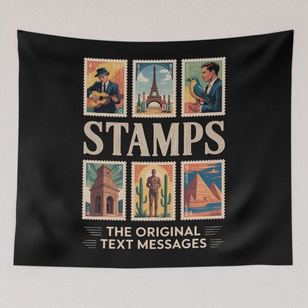 Item preview, Stamps the original Text Messages Stamp Collector designed and sold by PunkNation-Arts.