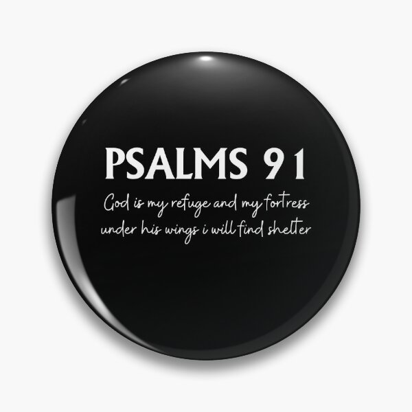 Item preview, Psalms 91 God is My Refuge and My Fortress Under His Wings designed and sold by JeffGrinble.