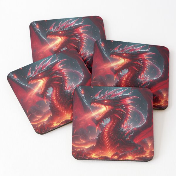 Artikelvorschau, Feuerdrache entworfen und verkauft von GalleryBrisArt.