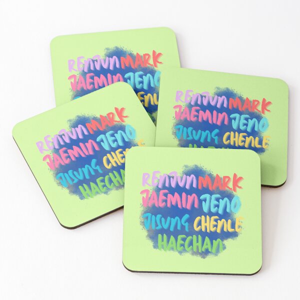 Item preview, Copy of NCT Dream Members Colorful Name Design designed and sold by arorar.