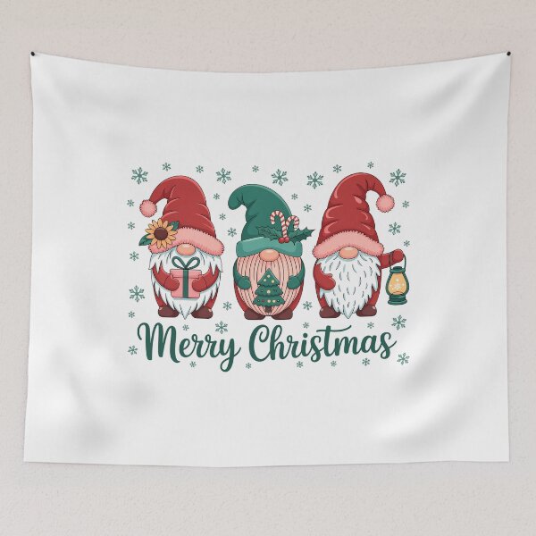 Item preview, Cute Gnomes Merry Christmas Light Family Gnome designed and sold by Bandikonsalez.