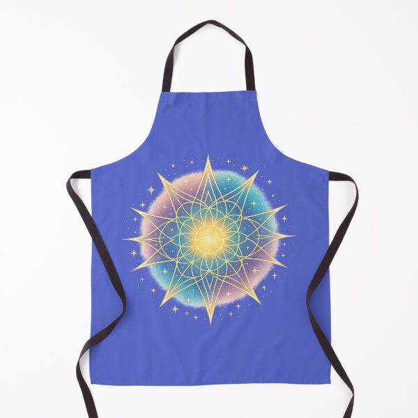 Item preview, Celestial Light Mandala — Sacred Geometry Sunburst of Harmony and Energy | Mystical Golden Universe Design designed and sold by Eclipse 3699.