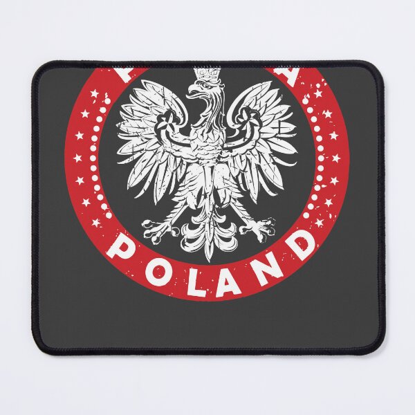 Item preview, Polska Poland Red Eagle Emblem – Distressed Polish Pride Heritage Design designed and sold by tronictees.
