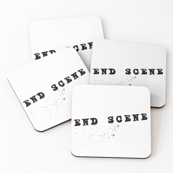 Item preview, End scene - Improv Comedy - Gift for Performer Gift for film lover designed and sold by Michelle Sarah.
