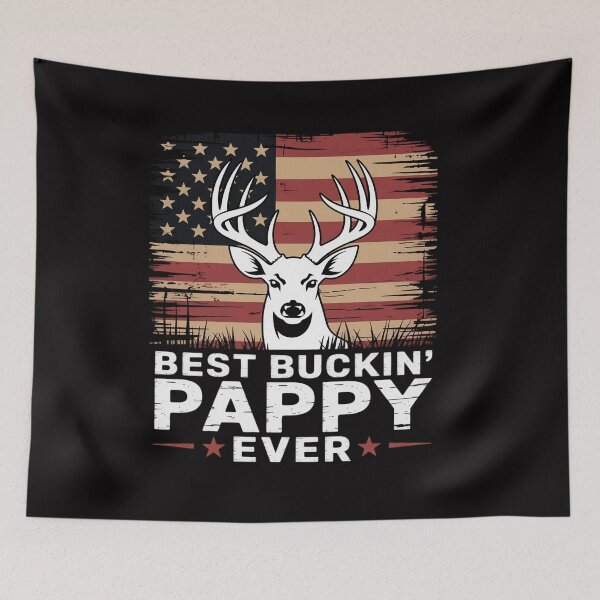 Item preview, Best Buckin' Pappy Ever Deer Hunting Bucking designed and sold by CareTopping.