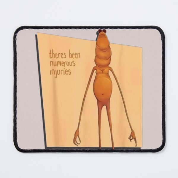Item preview, Marcus the Worm There's Been Numerous Injuries designed and sold by Jaimeftw.