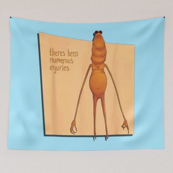 Item preview, Marcus the Worm There's Been Numerous Injuries designed and sold by Jaimeftw.