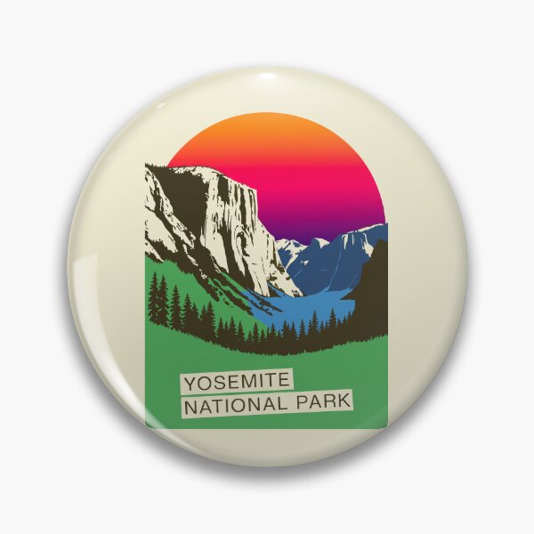 Item preview, Yosemite National Park Poster – Retro California Landscape Art Print Featuring Half Dome & El Capitan designed and sold by paulo silveira.