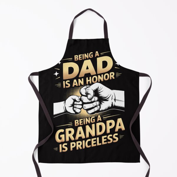 Item preview, Being a Dad is an Honor Grandpa is Priceless Fathers Day designed and sold by ConceptThena.