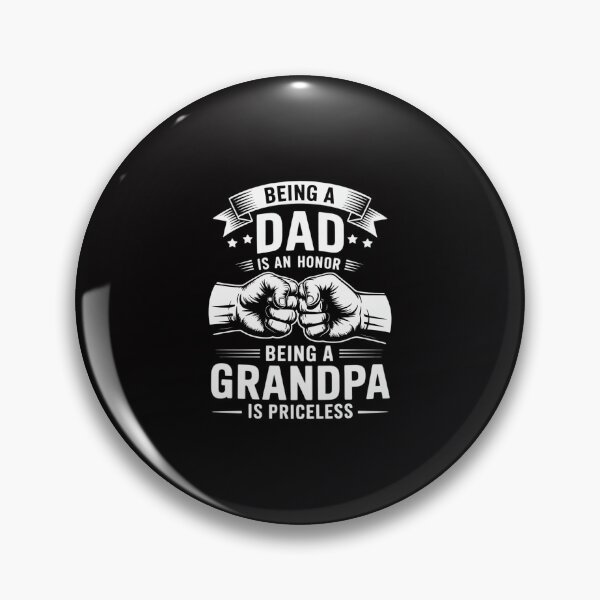 Item preview, Being A Dad Is An Honor Being A Grandpa Is Priceless designed and sold by ConceptThena.