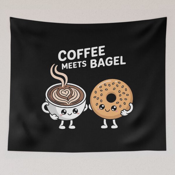 Item preview, Coffee Meets Bagel Bagels designed and sold by ValerieRodrigue.