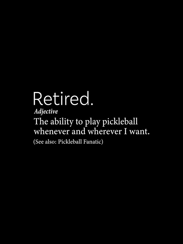 Thumbnail 4 of 4, iPhone Case, Retired Pickleball Definition designed and sold by RoderickStout.