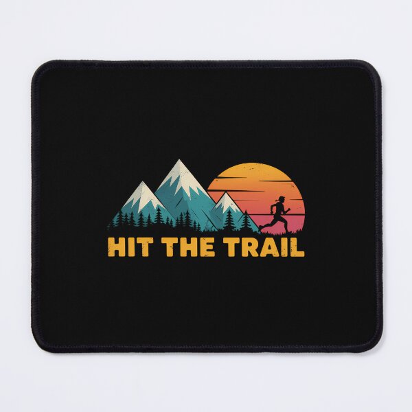 Item preview, Hit the Trail, Runner Running designed and sold by ValerieRodrigue.