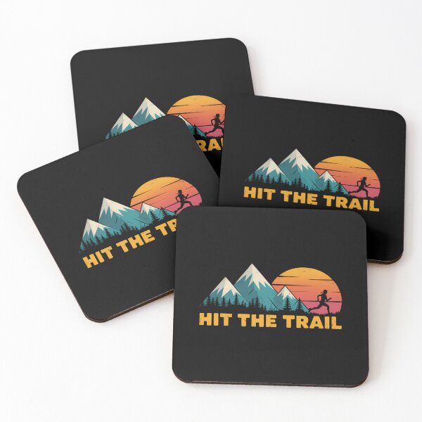 Item preview, Hit the Trail, Runner Running designed and sold by ValerieRodrigue.