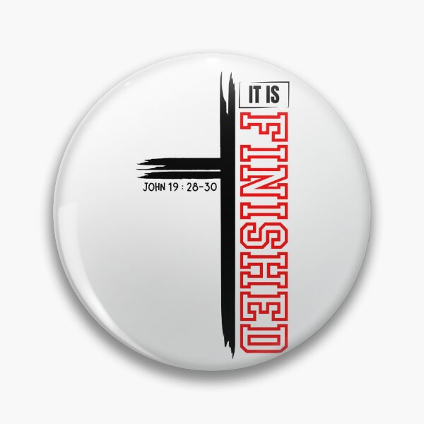 Item preview, It is Finished John 19 30 designed and sold by eroseaillustrat.