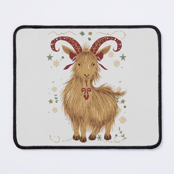 Item preview, Yule Goat Folk Art Series – Cozy Nordic Christmas Gift Line designed and sold by Nordic Echo.