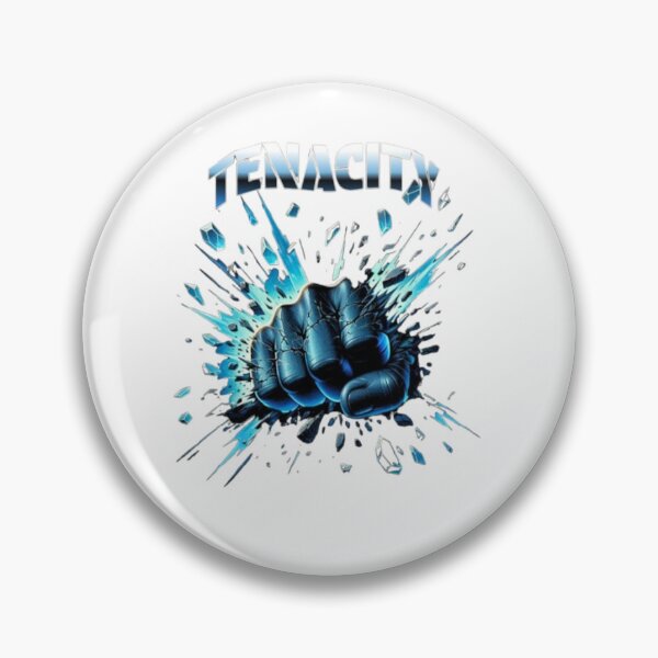 Item preview, Tenacity Power Fist T-Shirt – Strength, Motivation & Determination Graphic Tee designed and sold by Hussenb.