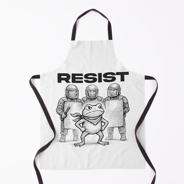 Item preview, Portland resistance frog protest designed and sold by loveiscosmic.