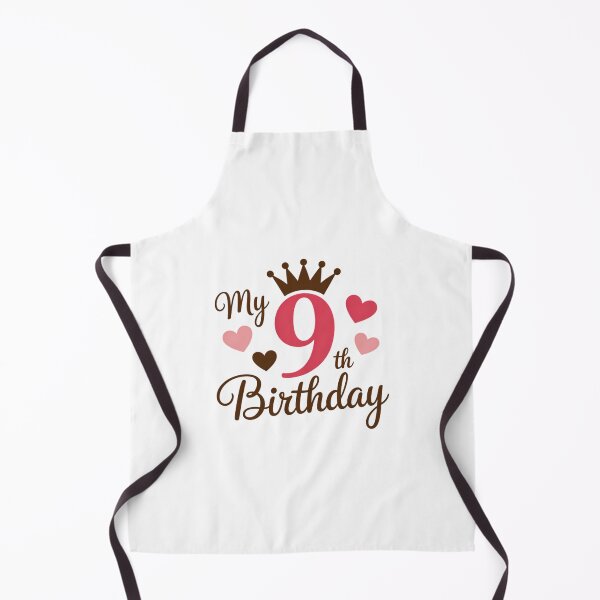 Item preview, My 9th Birthday Girl 9 Years Old Bday Party designed and sold by ValerieRodrigue.