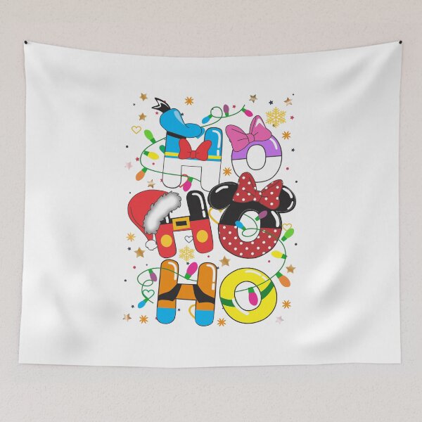 Item preview, Mickey Minnie Donald Daisy Christmas HO HO HO Holiday Lights designed and sold by lojadpop.