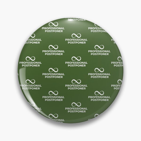 Item preview, Professional Postponer (pine pattern) designed and sold by aTulier.