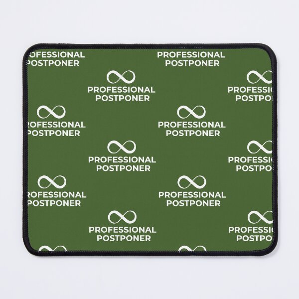 Item preview, Professional Postponer (pine pattern) designed and sold by aTulier.
