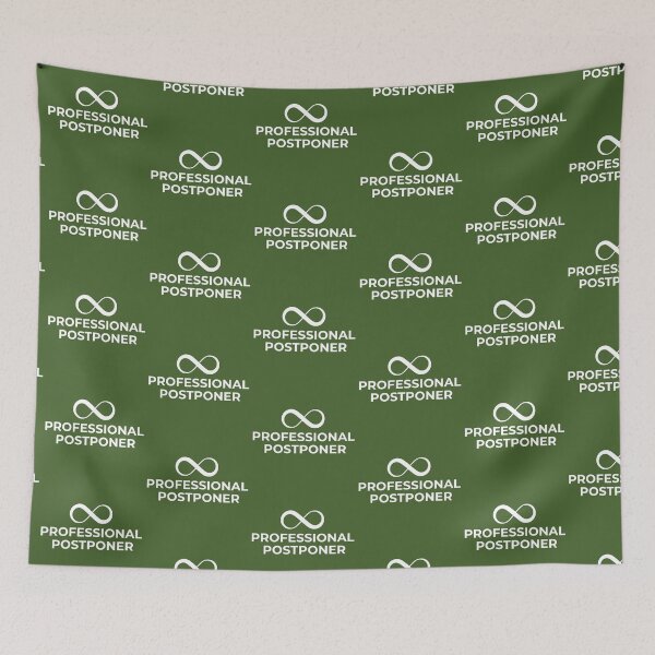 Item preview, Professional Postponer (pine pattern) designed and sold by aTulier.