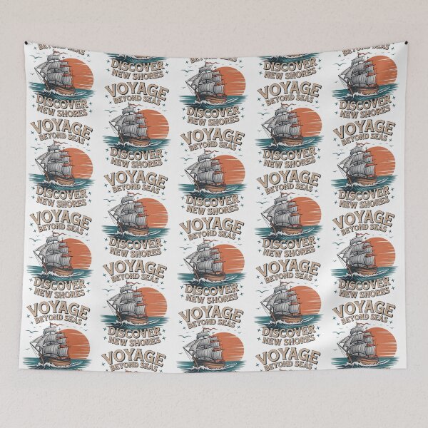 Item preview, Tall Ship Voyage – Nautical Ocean Adventure Explore designed and sold by Taans-Creation.