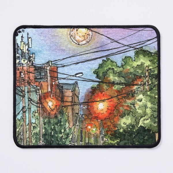 Item preview, suburban moon designed and sold by mariodibuja.