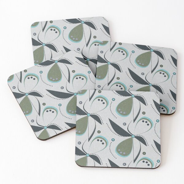 Item preview, MCM Flower Doodles designed and sold by TanglePatch.