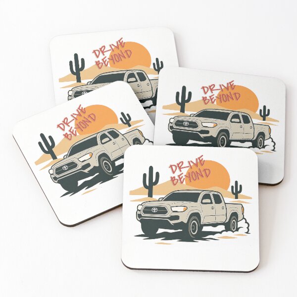 Item preview, Drive Beyond – Toyota Tacoma Double Cab Desert Off-Road Shirt designed and sold by SummitTrailGear.