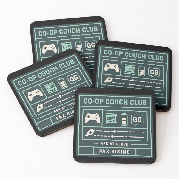 Item preview, Co-Op Couch Club — AFK at Servo Inventory HUD Gamer designed and sold by POD DYNASTY.