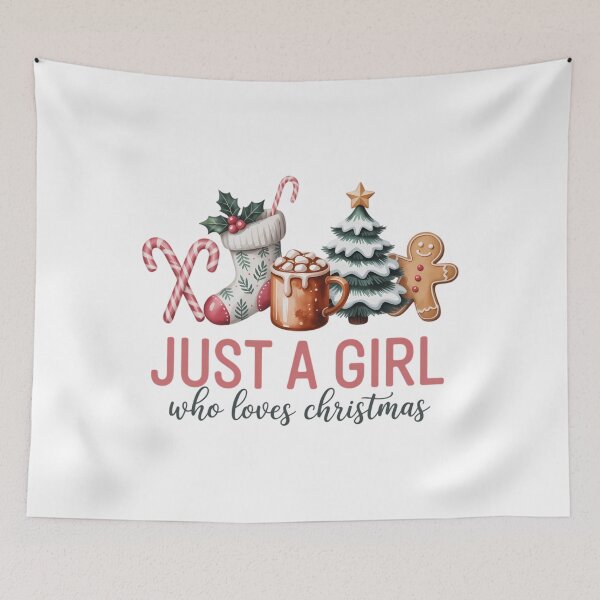 Item preview, Christmas Lover Girly Xmas Sweater designed and sold by HellD3vil-Art.