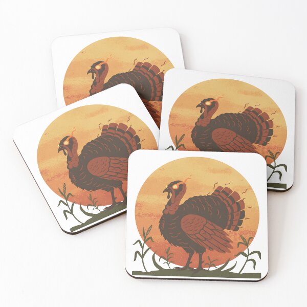 Item preview, Minimal Zombie Turkey Silhouette – Funny Thanksgiving Horror Design designed and sold by VibranPalette.