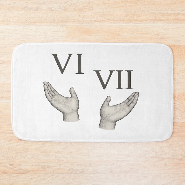 Item preview, “6 7” in Roman Numerals designed and sold by KeechaTato.