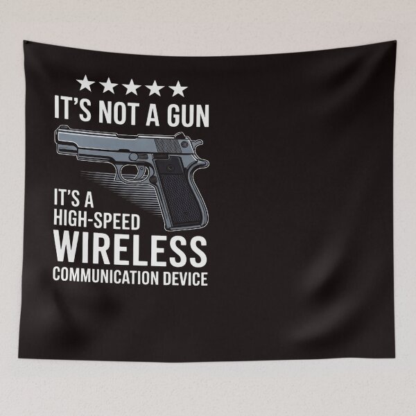Item preview, Ammo Gun Lovers Saying Gun Owner Gift Ideas - Its Not A Gun Meme - Its Not A Gun designed and sold by RopboxRone.