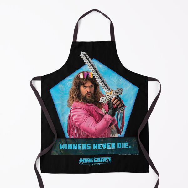 Item preview, Minecraft Winners Never Die – Epic Pixel Sword Gamer Motivation Design designed and sold by jimikoyallin.