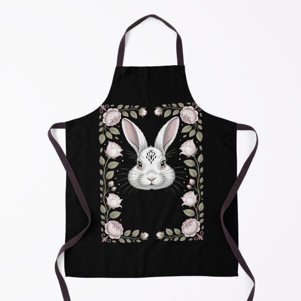 Artikelvorschau, Hase, Blumen, Hexen, Okkultismus, Gothic, Ostern entworfen und verkauft von Moon-Ape.