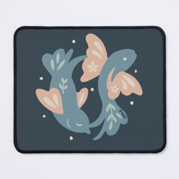 Item preview, Papil Twin Koi Harmony Minimal Design designed and sold by Papil Clothing.