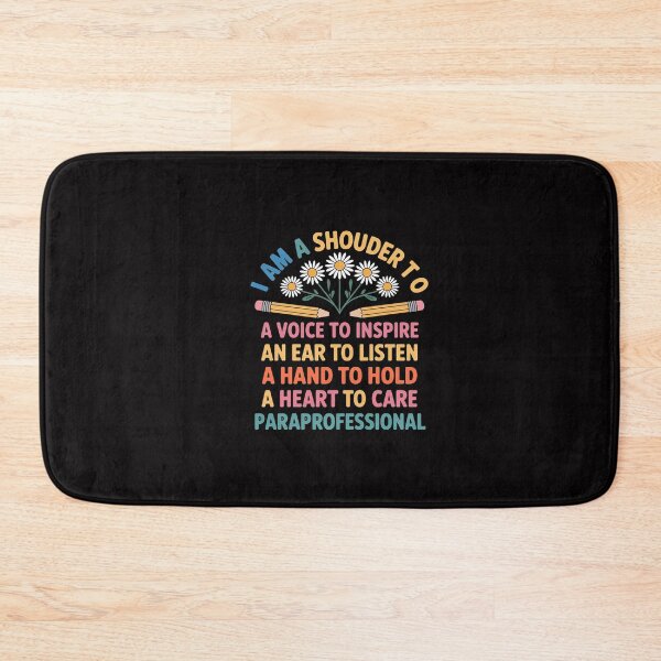 Item preview, A Shoulder To Lean On Paraprofessional Flower Paraeducator designed and sold by GalaFunny.