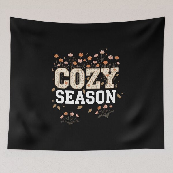Item preview, Cozy Season Wildflower Thanksgiving Autumn Fall Y'all Leaves designed and sold by VasilisLamArt.