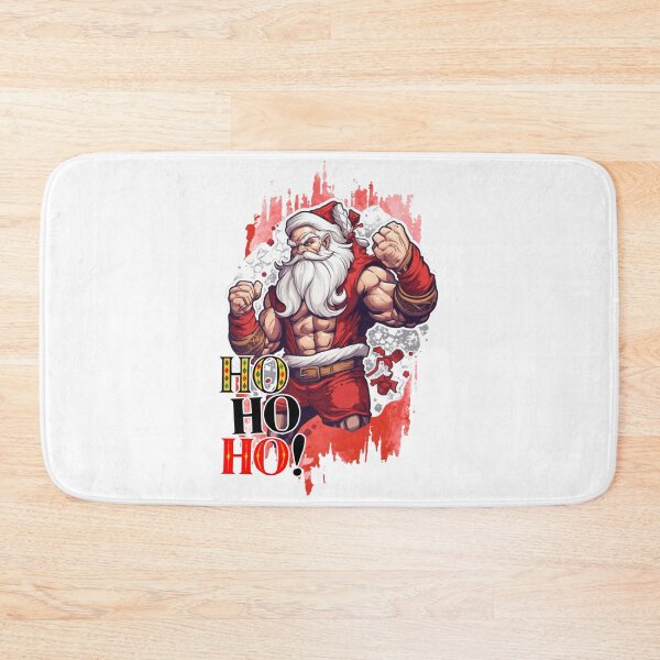 Item preview, Ripped Santa Claus HO HO HO! Gym Christmas Power designed and sold by lojadpop.