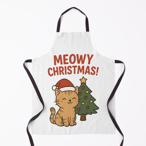 Item preview, Funny Meowy Christmas Santa Cat Cute Holiday designed and sold by VISIONSTURME.