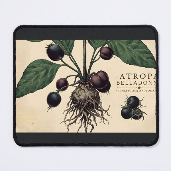 Item preview, Occult Deadly Nightshade | Botanical Herbology T-Shirt | Witchy Atropa Belladonna designed and sold by JACI'S STORE.