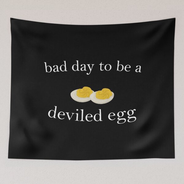 Item preview, Bad Day to be a Deviled Egg, Funny Thanksgiving Dinner, Sarcastic Friendsgiving, Food Humor designed and sold by Shop-Cardinalch.