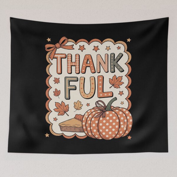 Item preview, Coquette Thankful Pumpkin Thanksgiving Autumn Fall Y'all designed and sold by khorbiasieno.